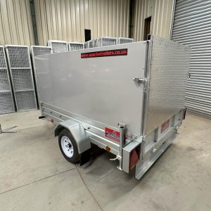 Pro Box Trailer 6ft x 4ft Pro Max Utility Trailer with Rear Loading Ramp & High Sides ...